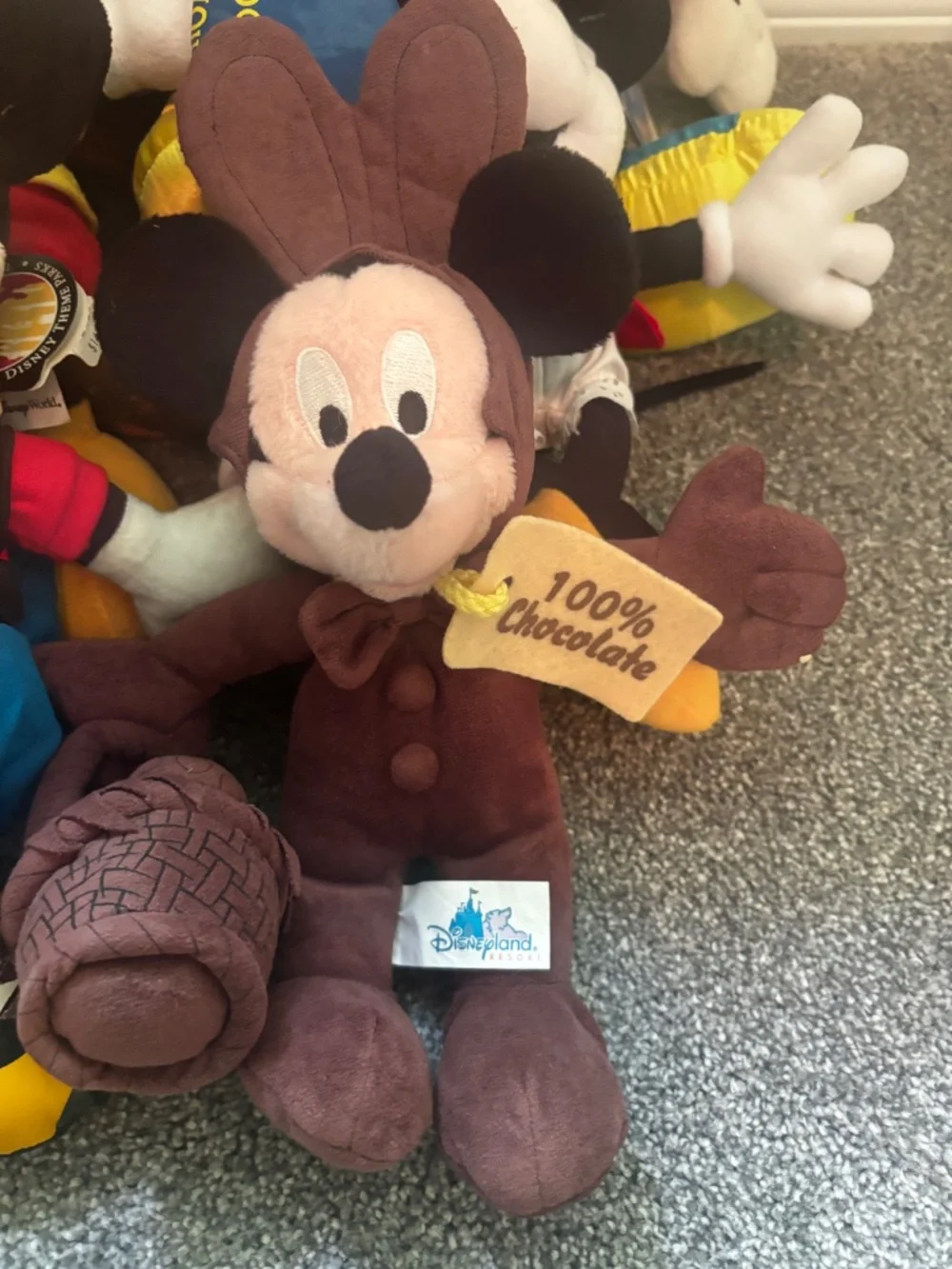 Lot of 15 Mickey Mouse Stuffed Dolls